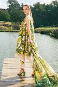 M.PRINTS 3 PIECE UNSTITCHED EMBROIDERED LAWN SUIT MPT-2503-A