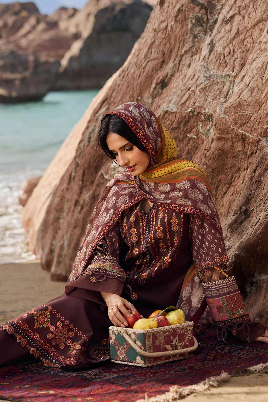 CHARIZMA 3-PC Unstitched Embroidered Lawn Collection CSN6-09
