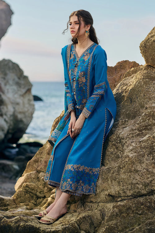 CHARIZMA 3-PC Unstitched Embroidered Lawn Collection CSN6-06
