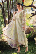 M.PRINTS 3 PIECE UNSTITCHED EMBROIDERED LAWN SUIT MPT-2901-B