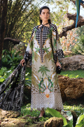 M.PRINTS 3 PIECE UNSTITCHED EMBROIDERED LAWN SUIT MPT-2905-A